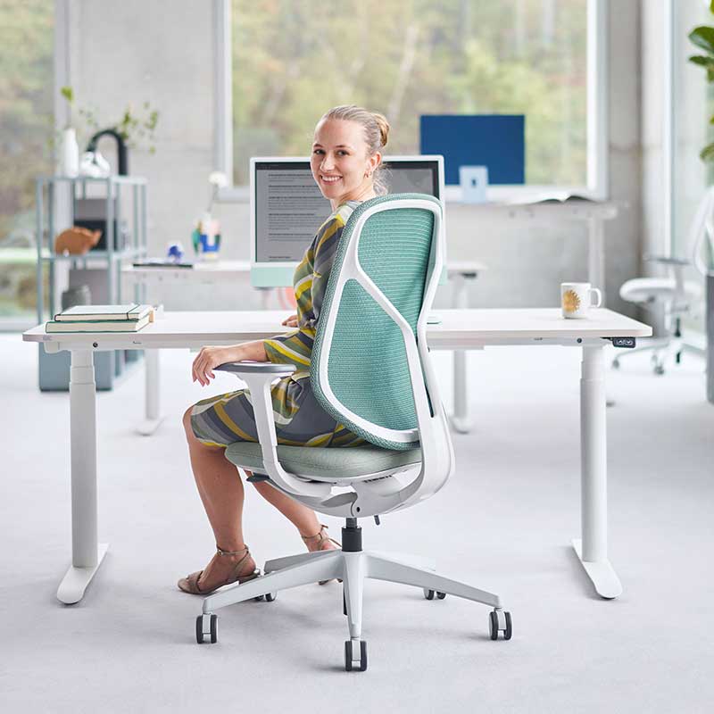 Das Büro der Zukunft ist smart, flexibel und vernetzt. Mit intelligenten Arbeitsplatzlösungen wie dem se:lab e‑desk und digitalen Tools wie S³:connects schaffen Sie eine Arbeitsumgebung, die sich den Bedürfnissen Ihrer Teams anpasst – nicht umgekehrt.